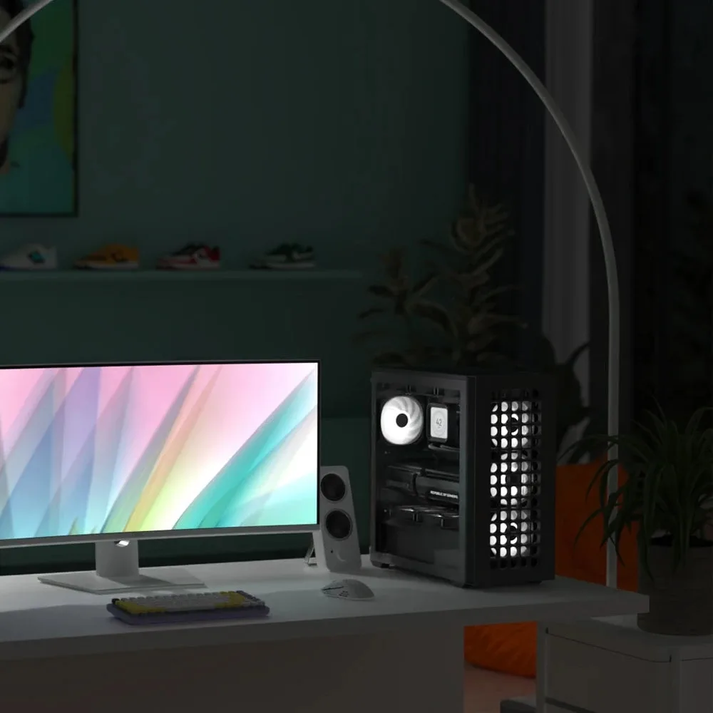 AeroCool кутия Case ATX - D502A Black, Addressable RGB - Image 165