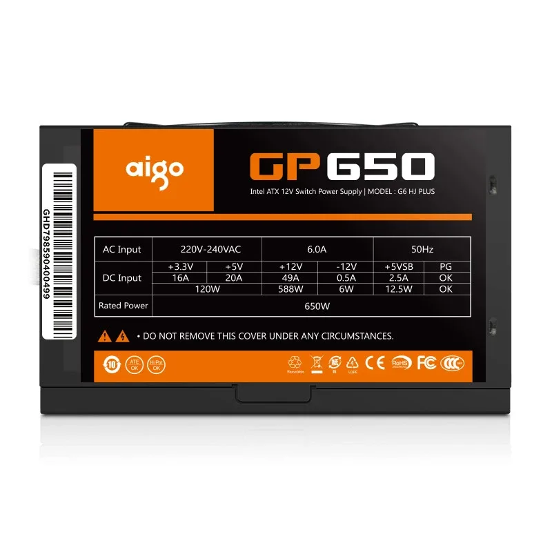 Aigo захранване PSU 650W Bronze - GP650 - Image 175