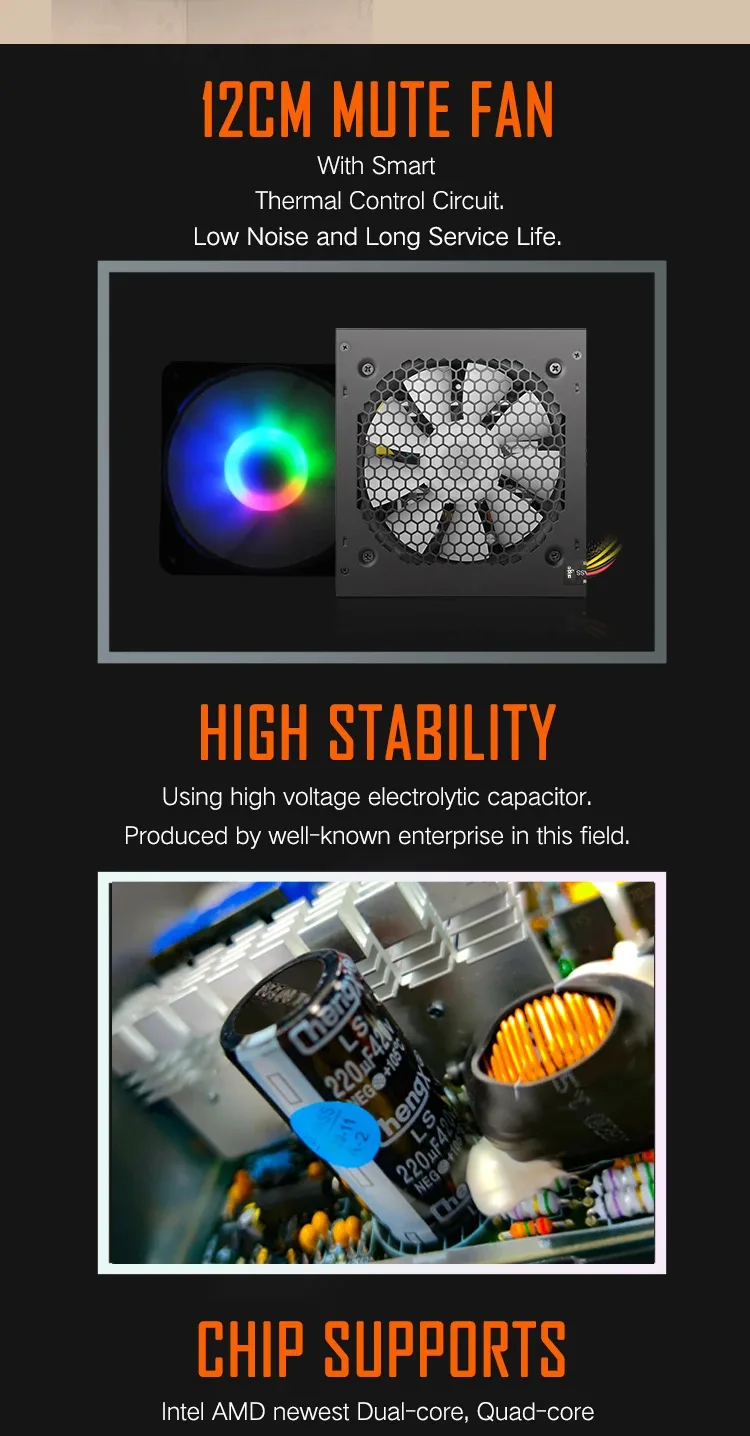 Aigo захранващ блок PSU 700W - Warrior AK700 RGB - Image 45