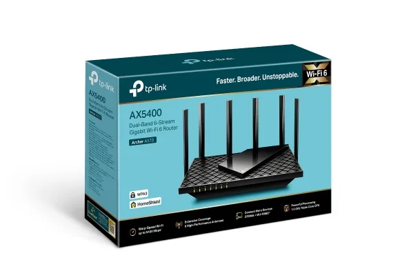 РУТЕР TP-LINK ARCHER AX73 - Router AX73 - Black - PN ARCHER AX73 - Image 260