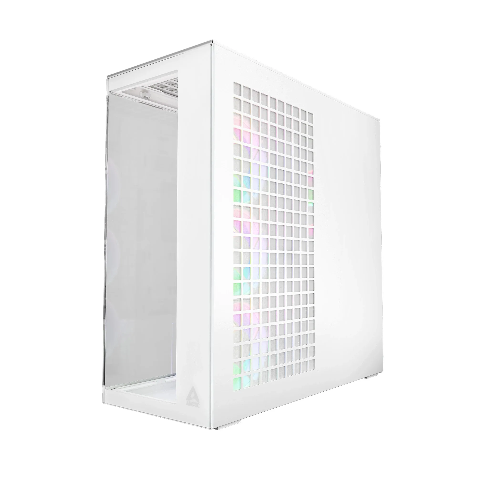 Arctic кутия Case E-ATX - Xtender VG (White) - PCIe Gen 4 riser included, 5 A-RGB Fans included - Image 148