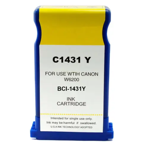 ГЛАВА ЗА CANON W6200/W6400 - Yellow - OUTLET - BCI1431Y (BCI-1431Y) - 8972A001 - G&G