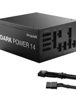 Alternative view of be quiet! захранване PSU ATX 3.1 Titanium - Dark Power 14 1000W