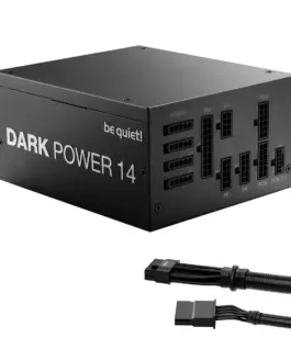 Alternative view of be quiet! захранване PSU ATX 3.1 Titanium - Dark Power 14 850W