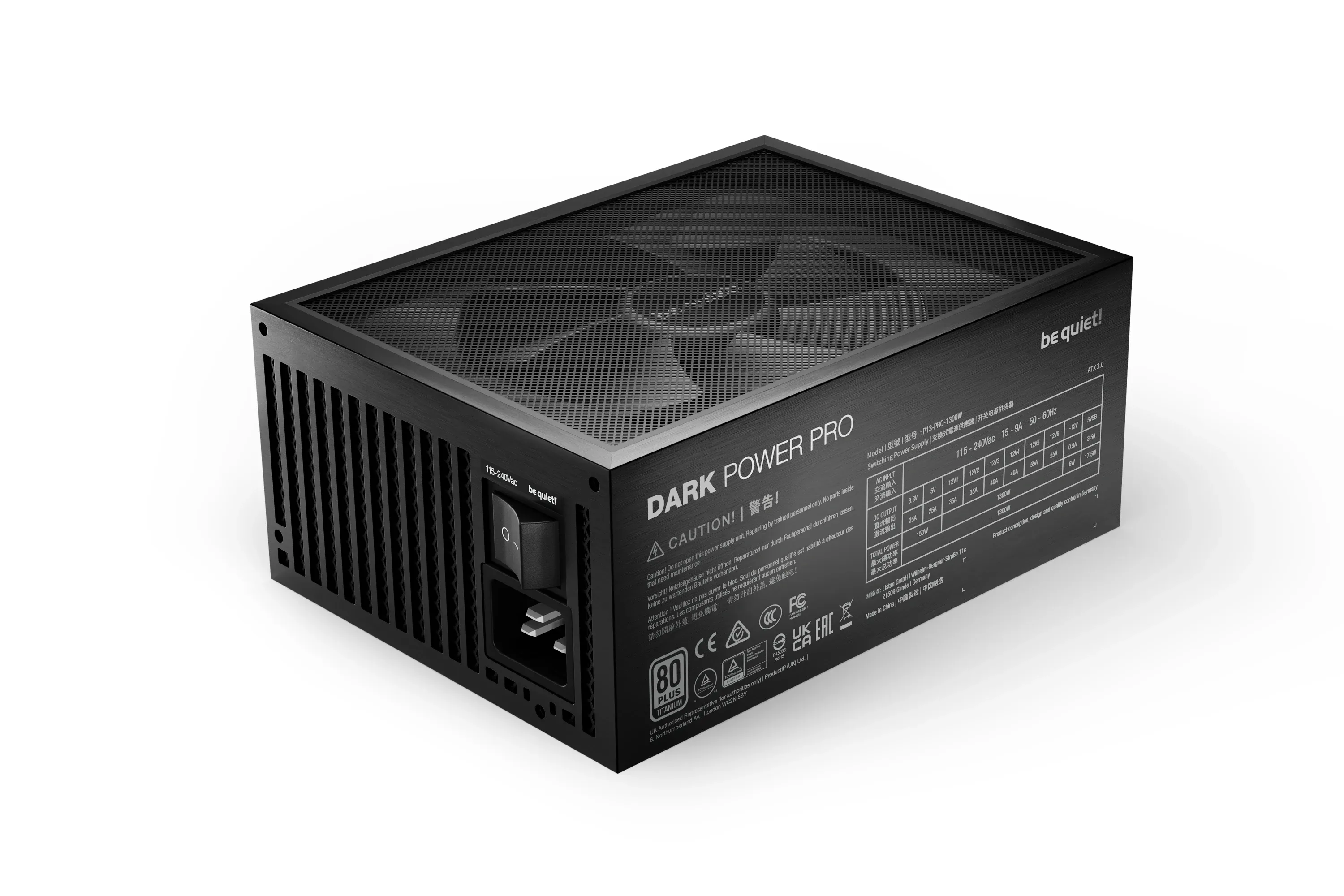 be quiet! захранване PSU ATX 3.0 - Dark Power Pro 13 1300W - Image 228