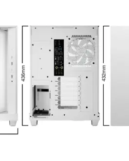 Alternative view of be quiet! кутия Case ATX - LIGHT BASE 500 LX White