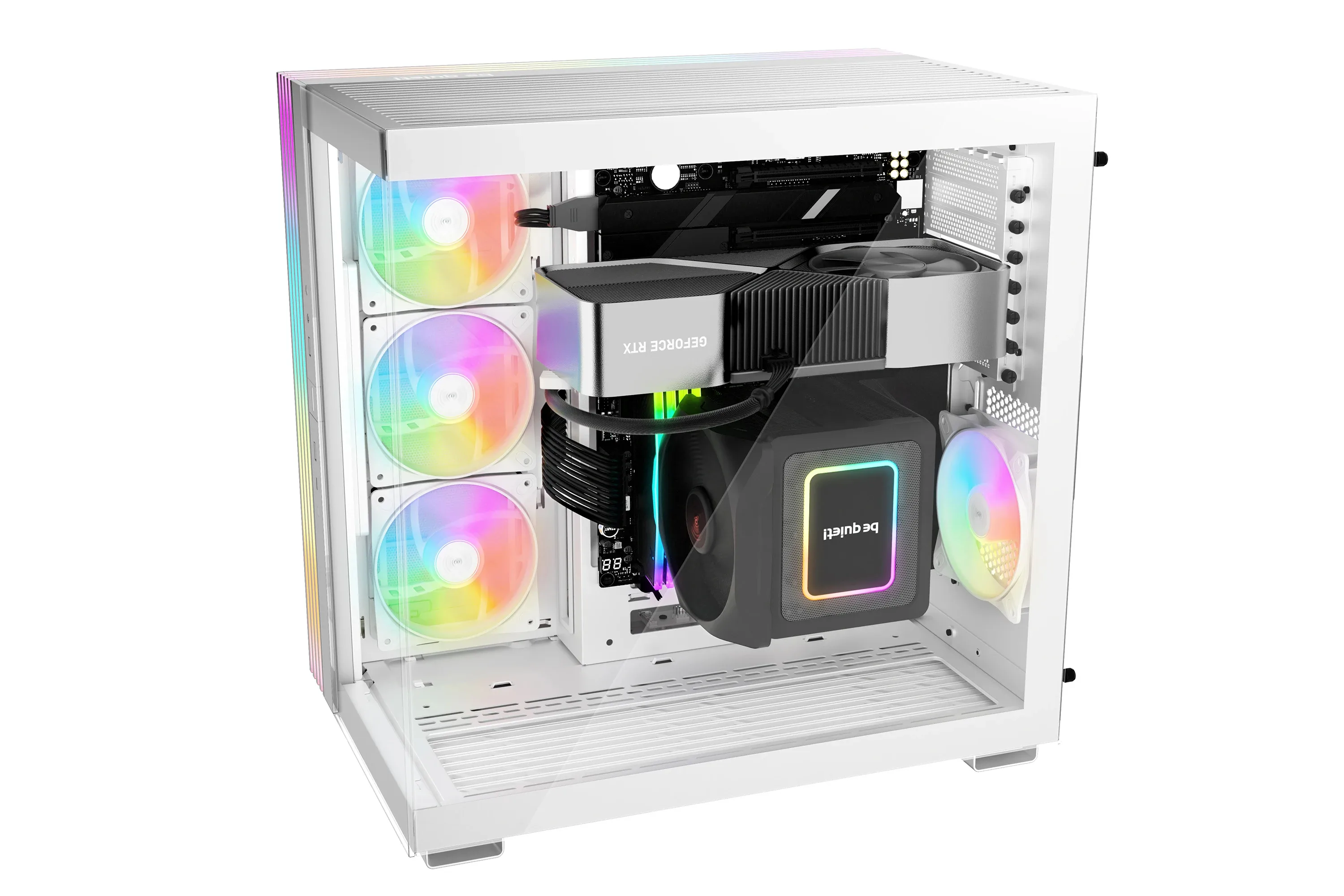 be quiet! кутия Case ATX - LIGHT BASE 600 LX White - Image 215