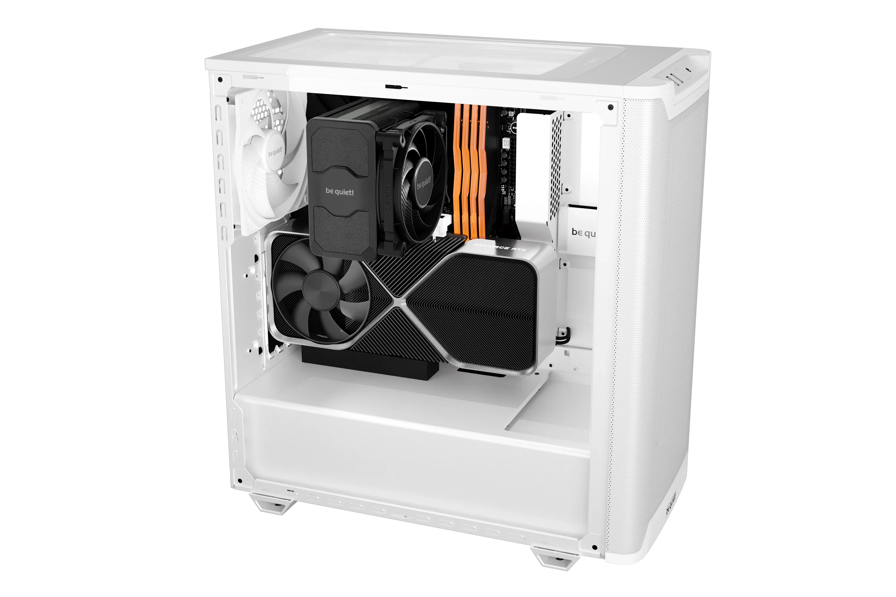 be quiet! кутия Case ATX - Pure Base 501 Airflow Window White - Image 55