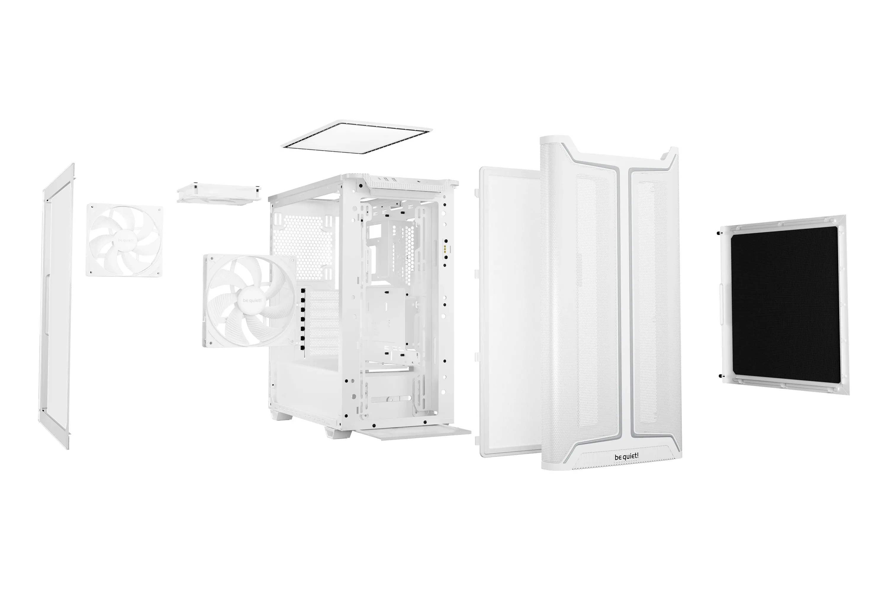 be quiet! кутия Case ATX - Pure Base 501 DX White - Image 199