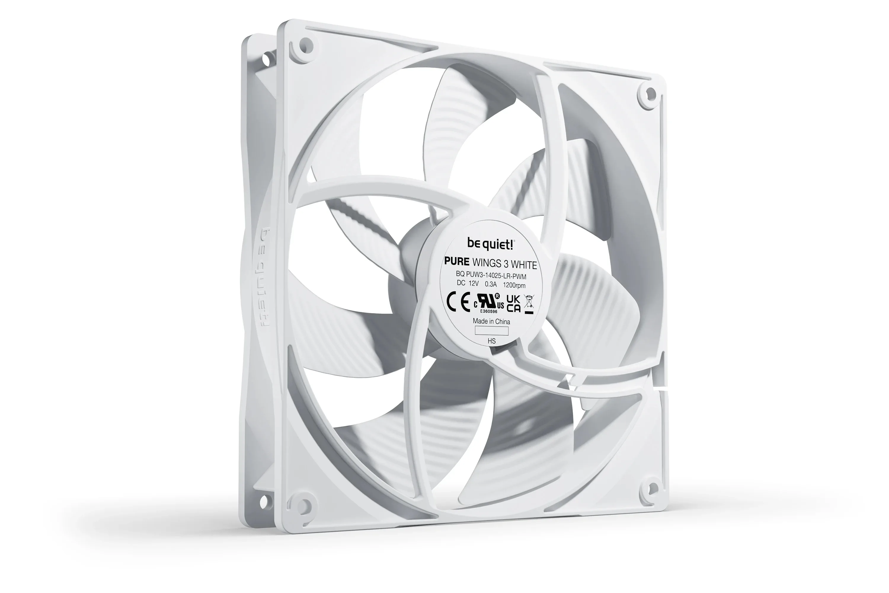 be quiet! вентилатор Fan 140mm - Pure Wings 3 140mm PWM White - Image 116
