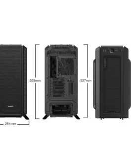 Alternative view of be quiet! кутия Case EATX - Silent Base 802 Window Black