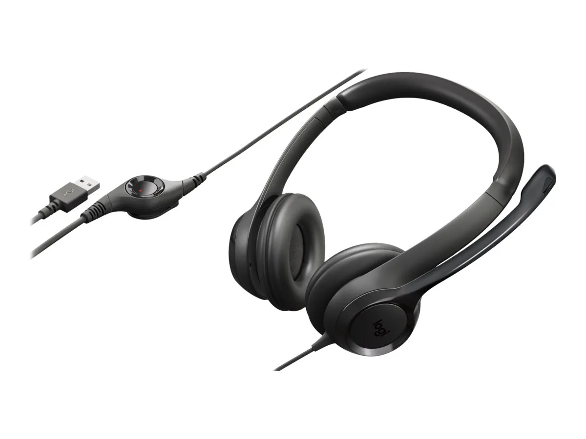 СЛУШАЛКИ LOGITECH H390 - Black - PN 981-000406 - Image 10