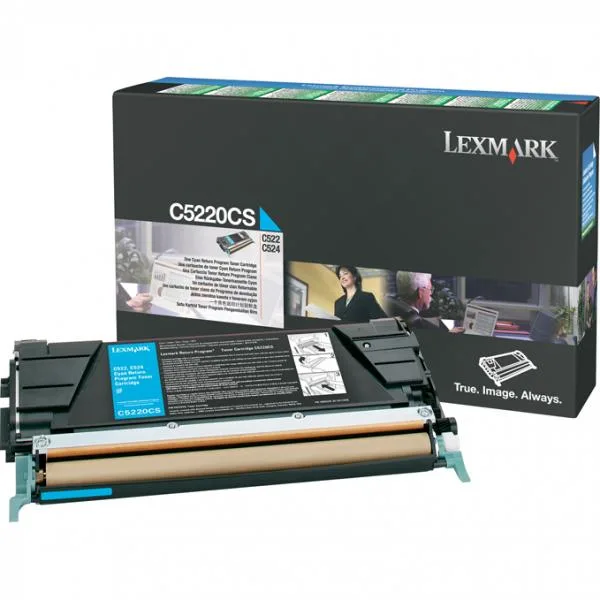 КАСЕТА ЗА LEXMARK OPTRA C522/C524/C530/C532/C534 - Cyan - Return program cartridge - PN