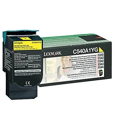 КАСЕТА ЗА LEXMARK OPTRA C540 series/X540 series - Yellow - Return program cartridge - PN