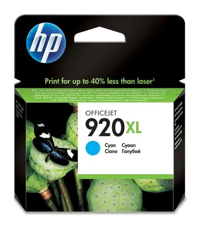 ГЛАВА ЗА HEWLETT PACKARD Officejet 6000/6500 Series - HIGH CAPACITY - Cyan - /920XL/ - PN