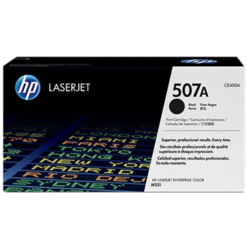 КАСЕТА ЗА HP Color Laserjet Enterprise 500 M551 - Black - /507A/ - PN CE400A