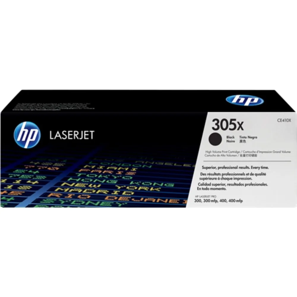 КАСЕТА ЗА HP Color Laserjet PRO 300/400 Color Printer/MFP series - HIGH CAPACITY - Black - /305X/ - PN