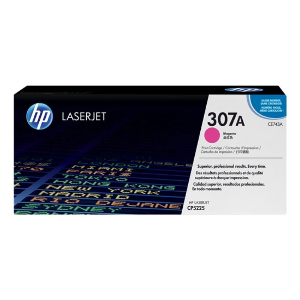 КАСЕТА ЗА HP Color Laserjet CP 5225/5225n/5225dn - Magenta - /307A/ - PN CE743A