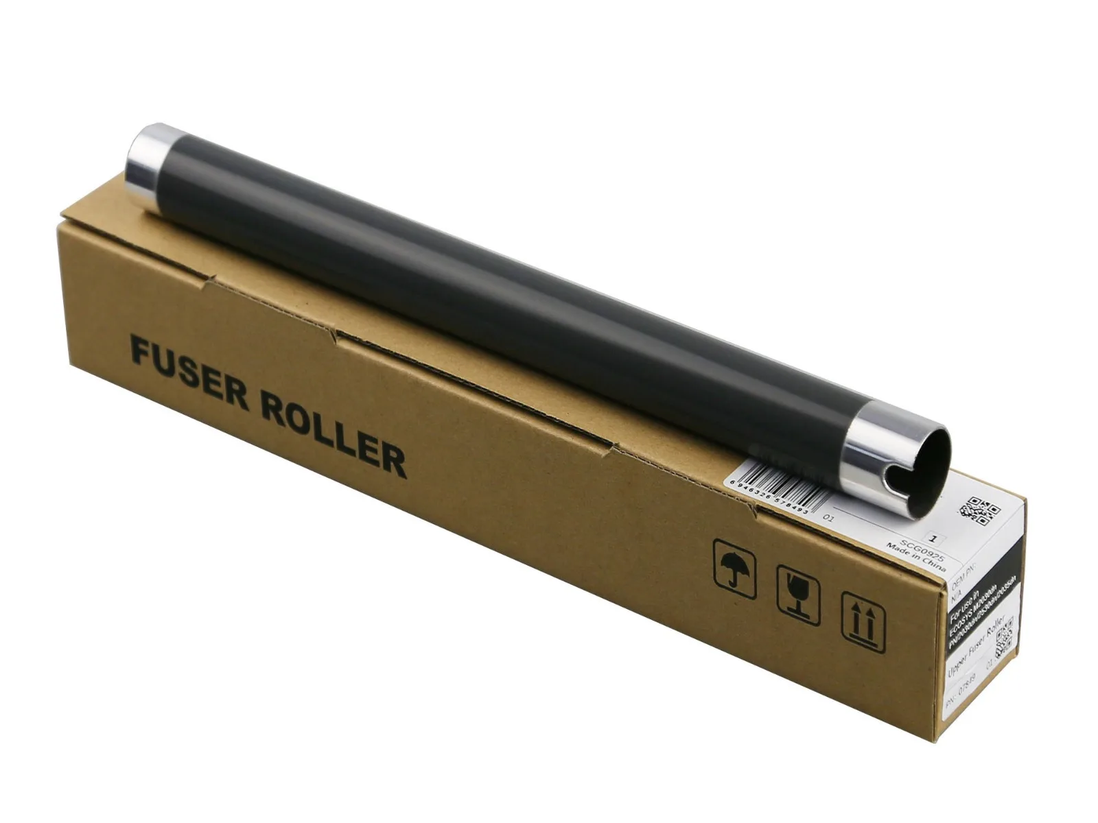 ТЕФЛОНОВА (ФЮЗЕРНА) РОЛКА (UPPER FUSER ROLLER) ЗА KYOCERA M2030/M2035/M2530/P2035/P2135 - FK-171-UPPER (FK171UPPER) - PN