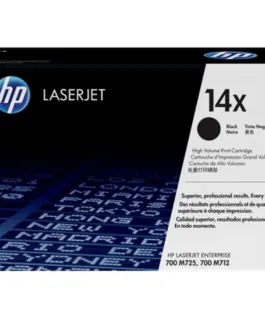 КАСЕТА ЗА HP LaserJet Enterprise 700 M725/M712 - Black - /14X/ - PN CF214X