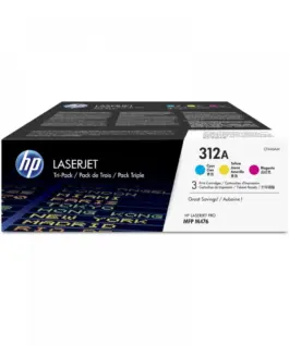 КОМПЛЕКТ 3 КАСЕТИ ЗА HP Color LaserJet Pro MFP M476dn/M476nw/M476dw - Cyan/Magenta/Yellow - /312A/ - PN