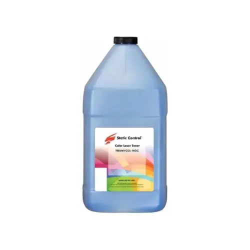 ТОНЕР БУТИЛКА (УНИВЕРСАЛЕН) ЗА КАСЕТИ ЗА OKI COLOR PRINTERS - UNIVERSAL TONER - Cyan - Static Control - 1