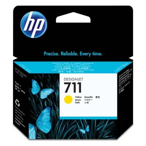 ГЛАВА ЗА HEWLETT PACKARD Designjet T120/T520 e-Printer series - Yellow - /711/ - PN CZ132A