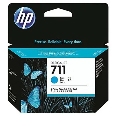 ГЛАВА ЗА HEWLETT PACKARD Designjet T120/T520 e-Printer series - Cyan - /711/ - PN CZ134A