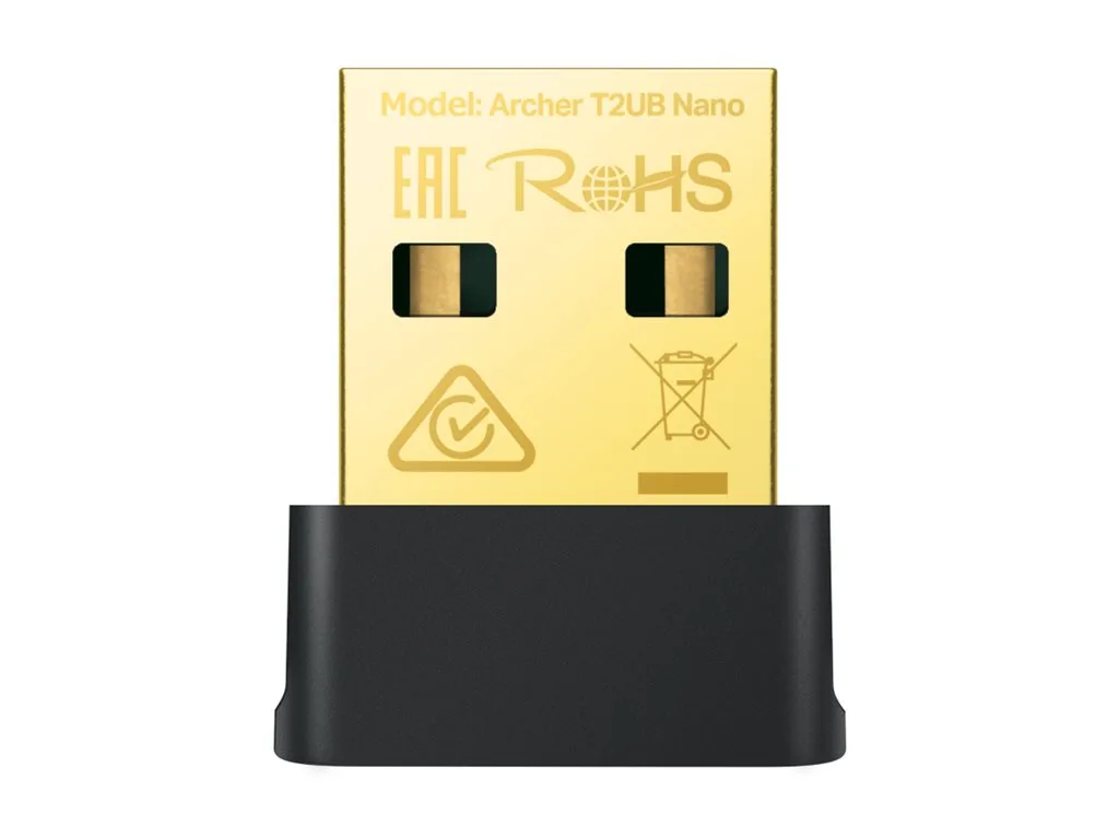 АДАПТЕР TP-LINK ARCHER T2UB NANO - Black - PN TPLACT2UBN