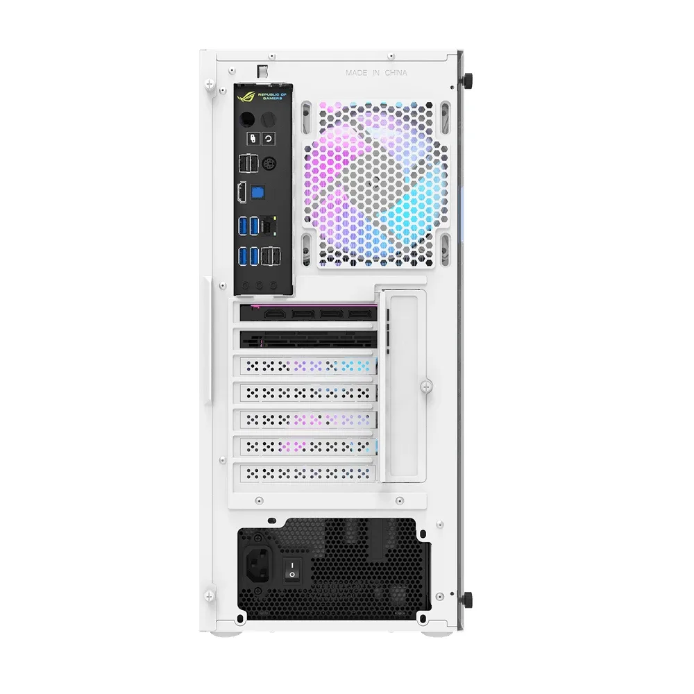 Darkflash кутия Case ATX - DK352 White - 4 fans included - Image 185