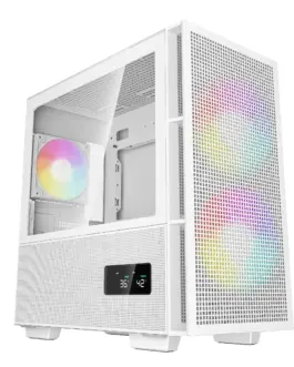 DeepCool кутия Case mATX - CH360 DIGITAL WH