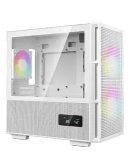 Alternative view of DeepCool кутия Case mATX - CH360 DIGITAL WH