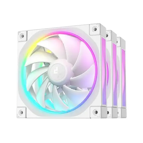 DeepCool Комплект вентилатори Fan Pack 3-in-1 3x120mm - FL12 White Addressable