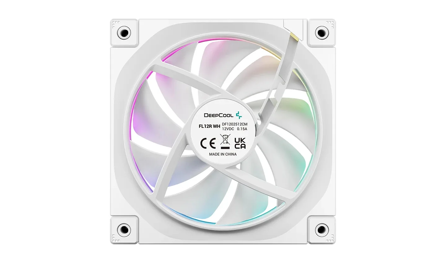 DeepCool Комплект вентилатори Fan Pack 3-in-1 3x120mm - FL12R White, Reverse, Addressable RGB - Image 219