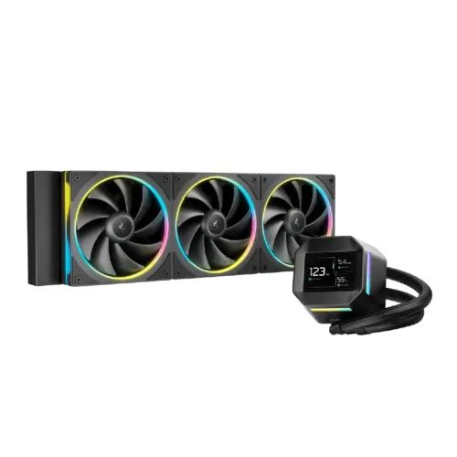 DeepCool водно охлаждане Water Cooling LM360 - 2.4 inch IPS Display Addressable RGB