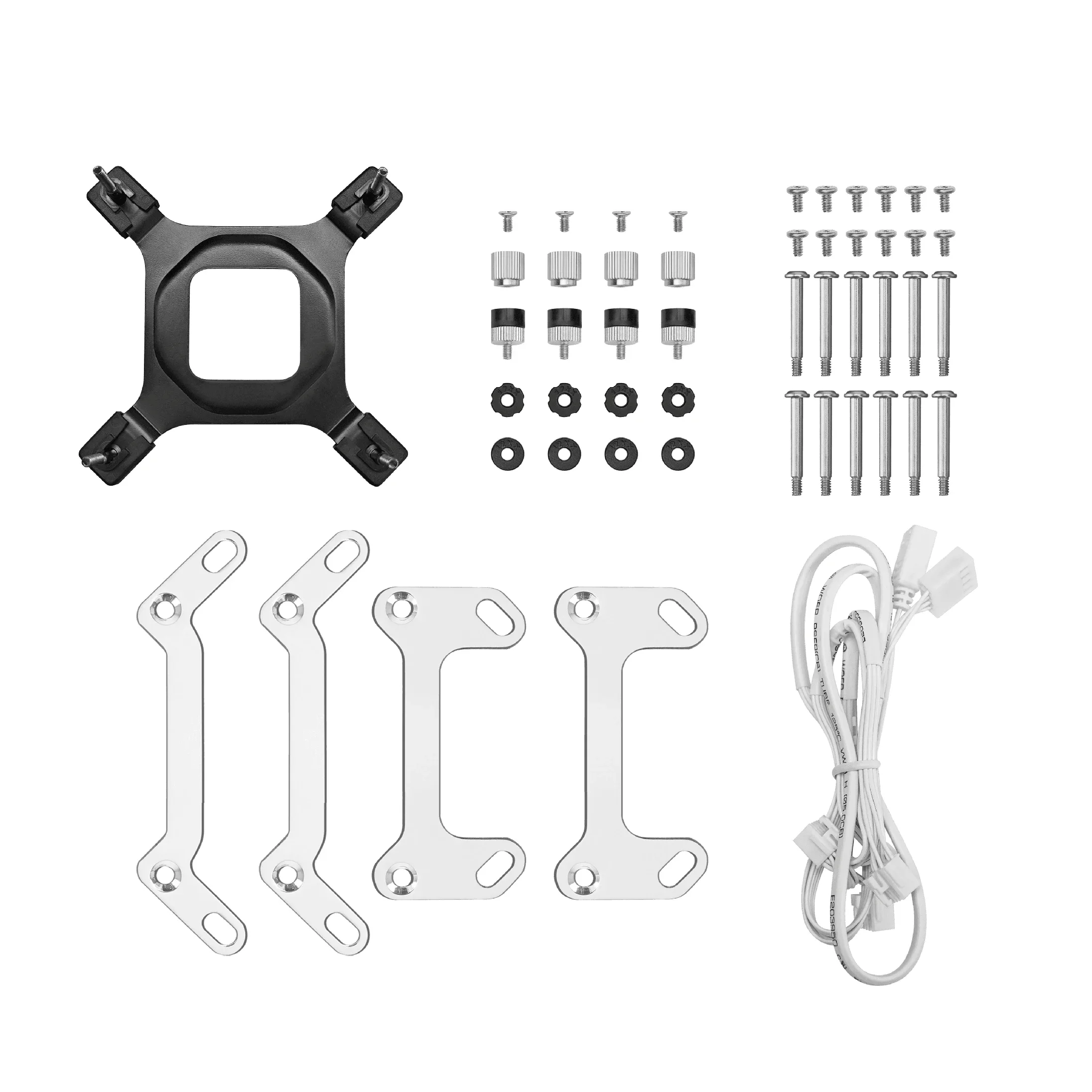 DeepCool водно охлаждане Water Cooling MYSTIQUE 360 ARGB WH - LCD Screen - Image 5