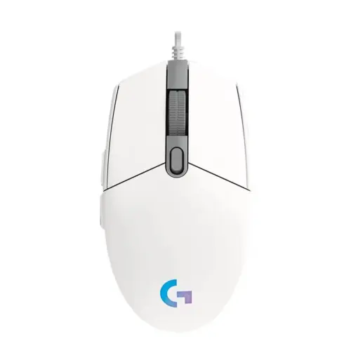 ГЕЙМЪРСКА МИШКА LOGITECH G102 Lightsync USB - White - PN 910-005824