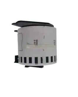 Alternative view of КОМПЛЕКТ 10 ЛЕНТИ ЗА ЕТИКЕТНИ ПРИНТЕРИ BROTHER ТИП QL - CONTINUOUS PAPER TAPE - 62 mm x 30,48 m - 10 броя DK22205 (DK-22205) - PN LBDK-22205x10 - NEOMAX