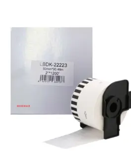 ЛЕНТА ЗА ЕТИКЕТНИ ПРИНТЕРИ BROTHER ТИП QL - CONTINUOS PAPER TAPE - 50 mm x 3048 m - DK22223 (DK-22223) - PN LB-22223 -