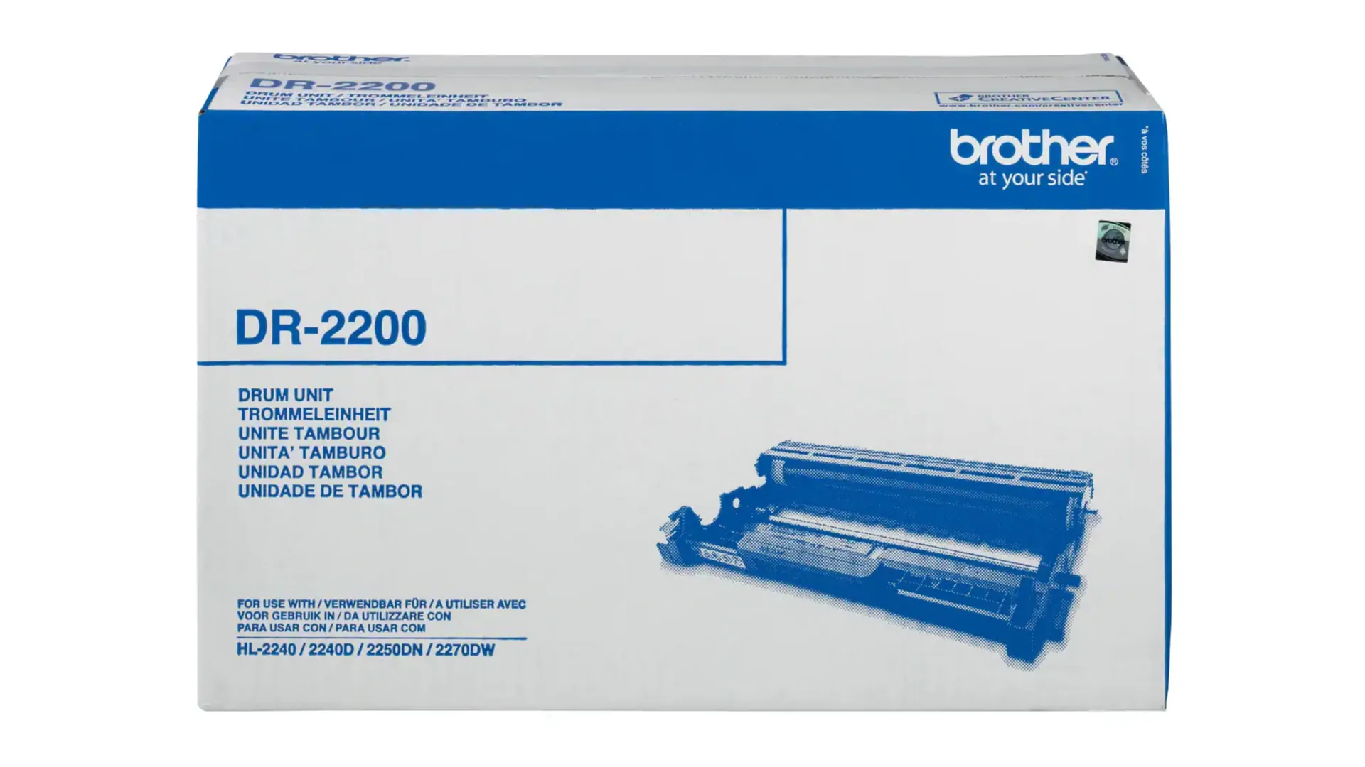 БАРАБАННА КАСЕТА ЗА BROTHER HL 2210/2250 - DRUM UNIT - Black - PN DR2200 (DR-2200)