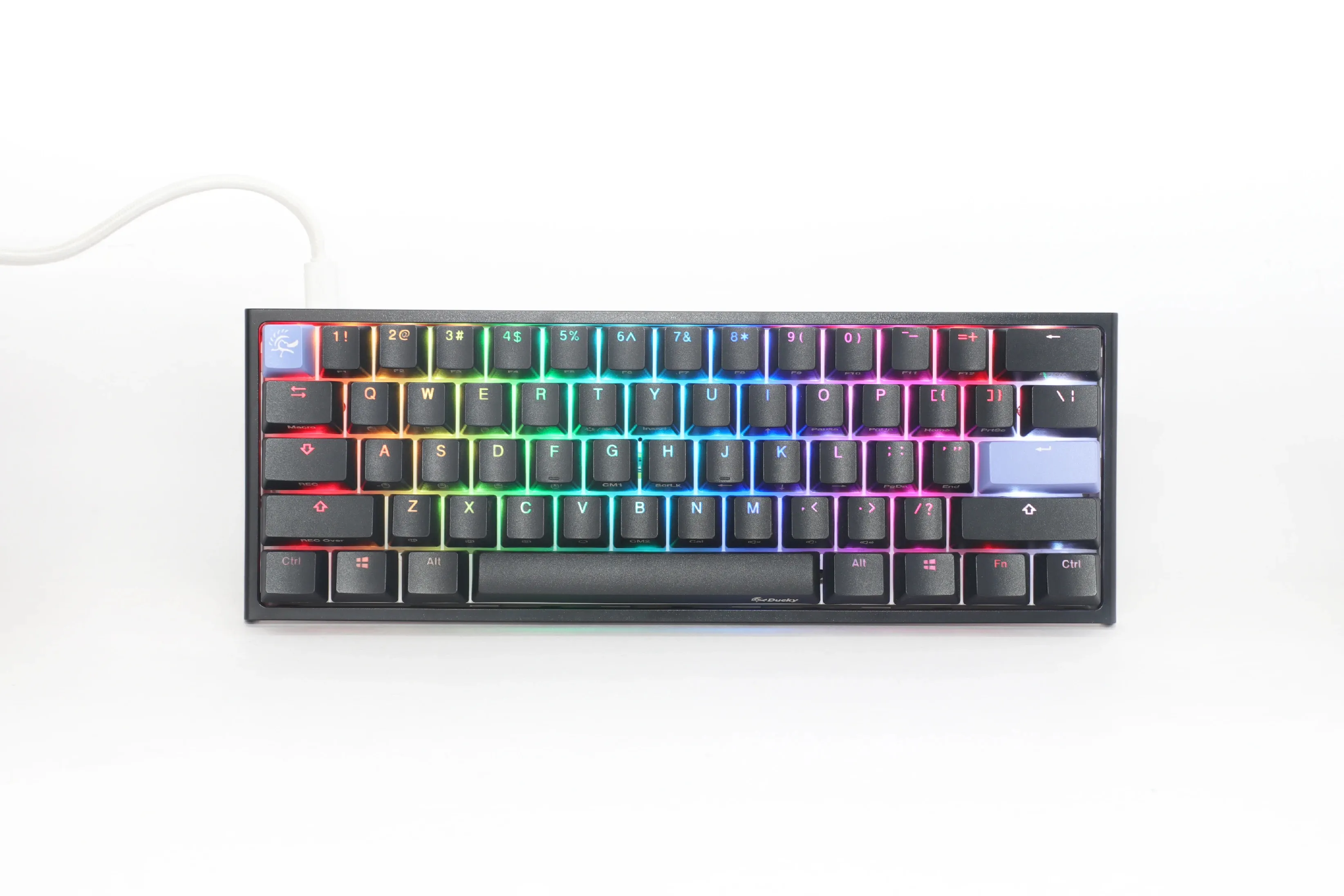 Ducky професионална геймърска механична клавиатура Professional Gaming Mechanical Keyboard One 2 Pro Mini - Gateron Brown Switches