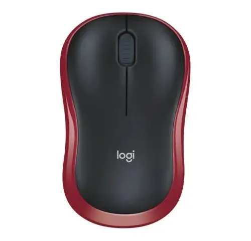 МИШКА LOGITECH M185 - Wireless - Red - PN 910-002237