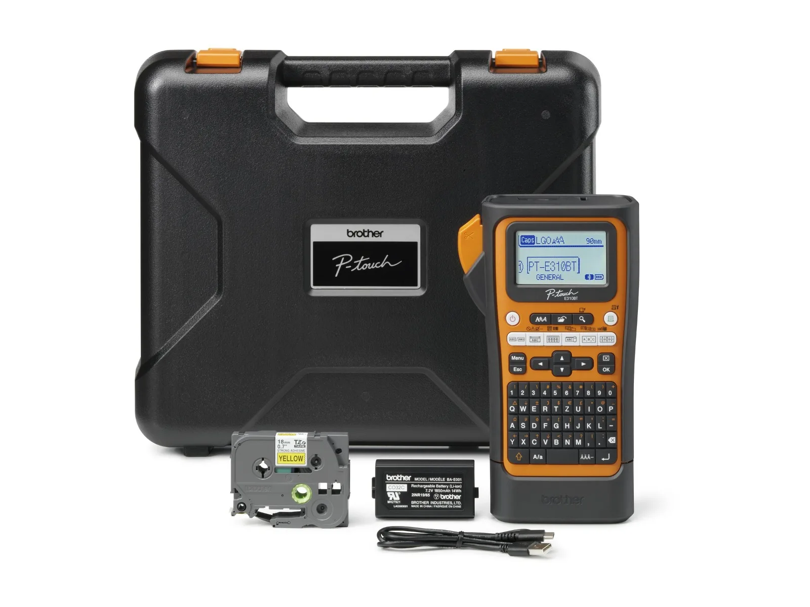 ПРОФЕСИОНАЛЕН ЕТИКЕТЕН БАРКОД ПРИНТЕР BROTHER PT-E310BTVP (PTE310BTVP) - PN PTE310BTVPQL1 (PT-E310BTVPQL1) - Image 292