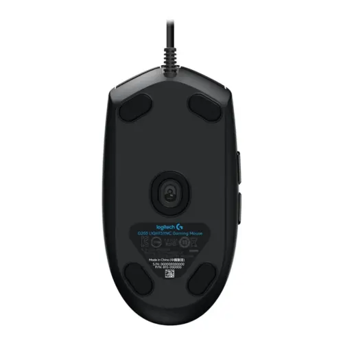 ГЕЙМЪРСКА МИШКА LOGITECH G203 Lightsync USB – Жична – Black – PN