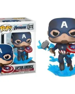 Alternative view of Фигурка Funko Pop! Marvel: Avengers Endgame - Captain America With Broken Shield and Mjolnir #573