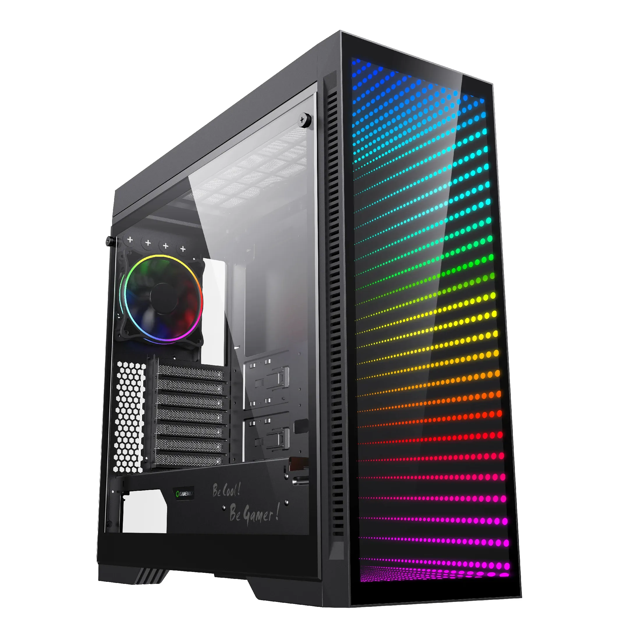 Gamemax кутия Case EATX - Abyss TR - Addressable RGB