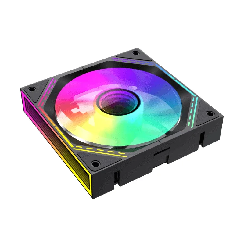 Gamemax Комплект вентилатори Fan Pack 3-in-1 3x120mm - FN12A-S3I-R Black, Reverse, Daisy-Chain, Addressable RGB - Image 183