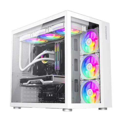 Gamemax кутия Case ATX - Infinity White