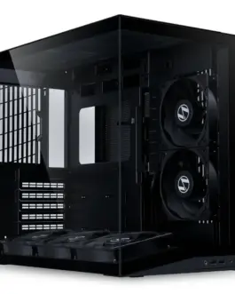 Кутия за компютър Lian Li O11 Dynamic Mini V2 Flow + 5 Вентилатора Mini-Tower -