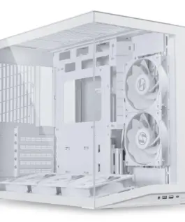 Кутия за компютър Lian Li O11 Dynamic Mini V2 Flow + 5 Вентилатора Mini-Tower -